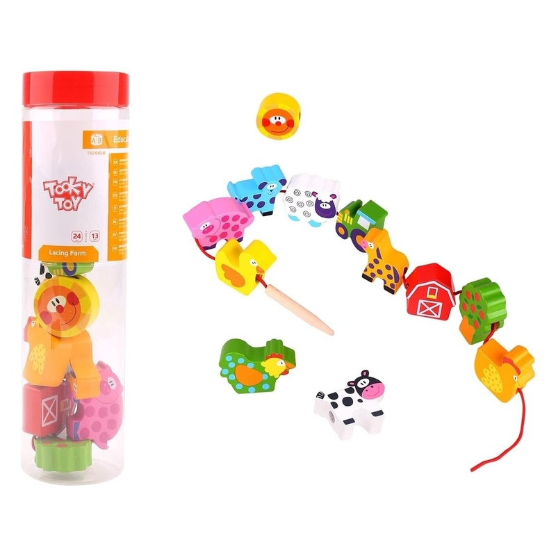 Pujottelulelu Farm Tooky Toy, TKB510-B, 31x4x4cm