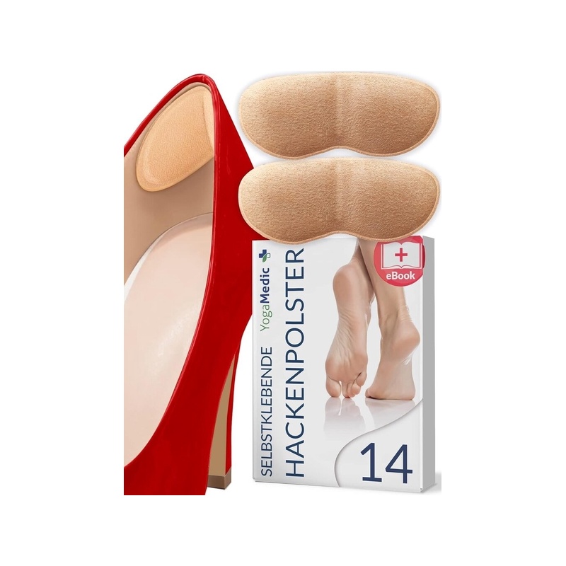 Kaitsevad kannapadjad Yogamedic, 14 tk