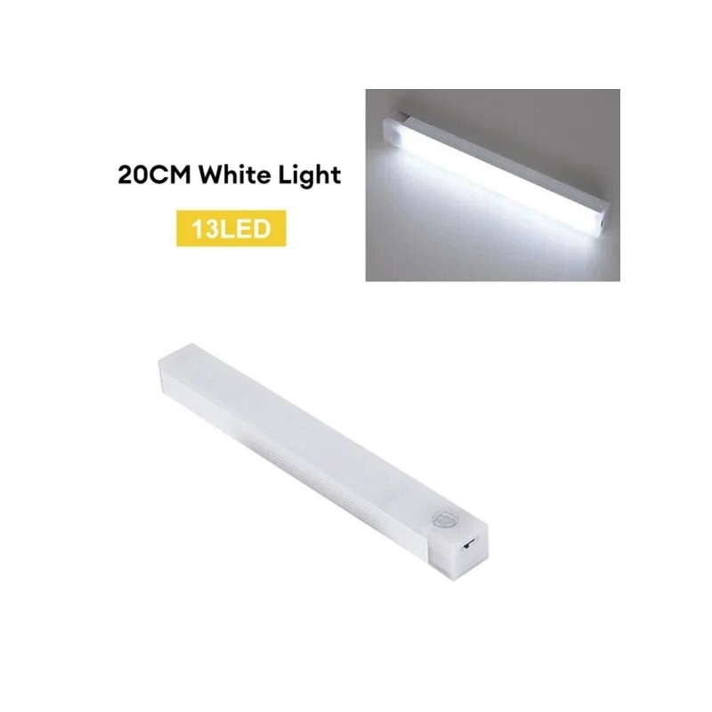 LED lampa ar kustību sensoru, 20 cm, balta gaisma