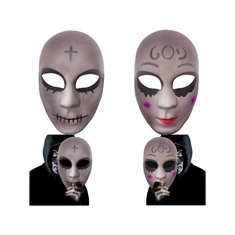 Helovīna maska ​​Garomia, 2 gab.