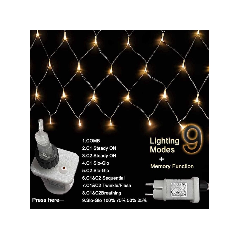 Gresonic 100 LED light for indoor and outdoor use, warm white