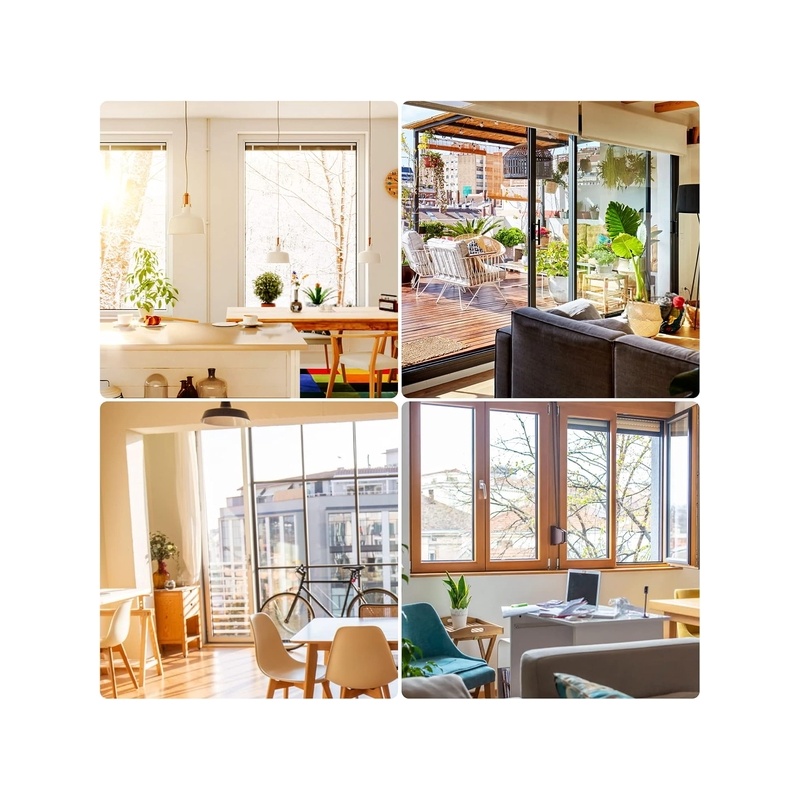 FLYZZZ moskītu tīkls logiem 120x100 cm