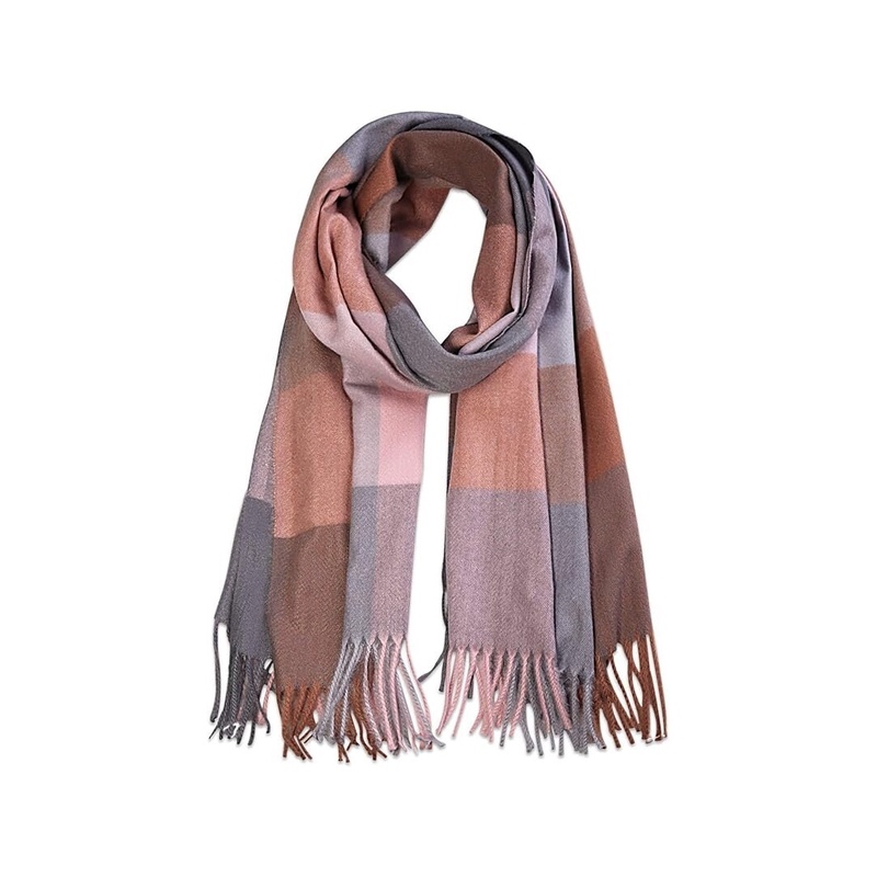 Sojos klasikinis languotas šalikas