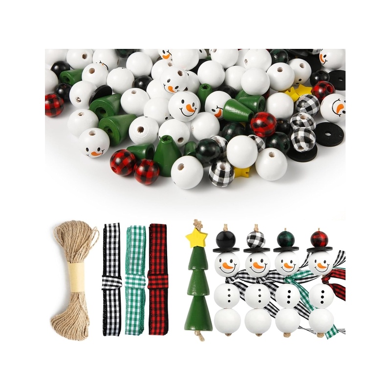 XIHIRCD Ziemassvētku rotājumi, 160 gab.