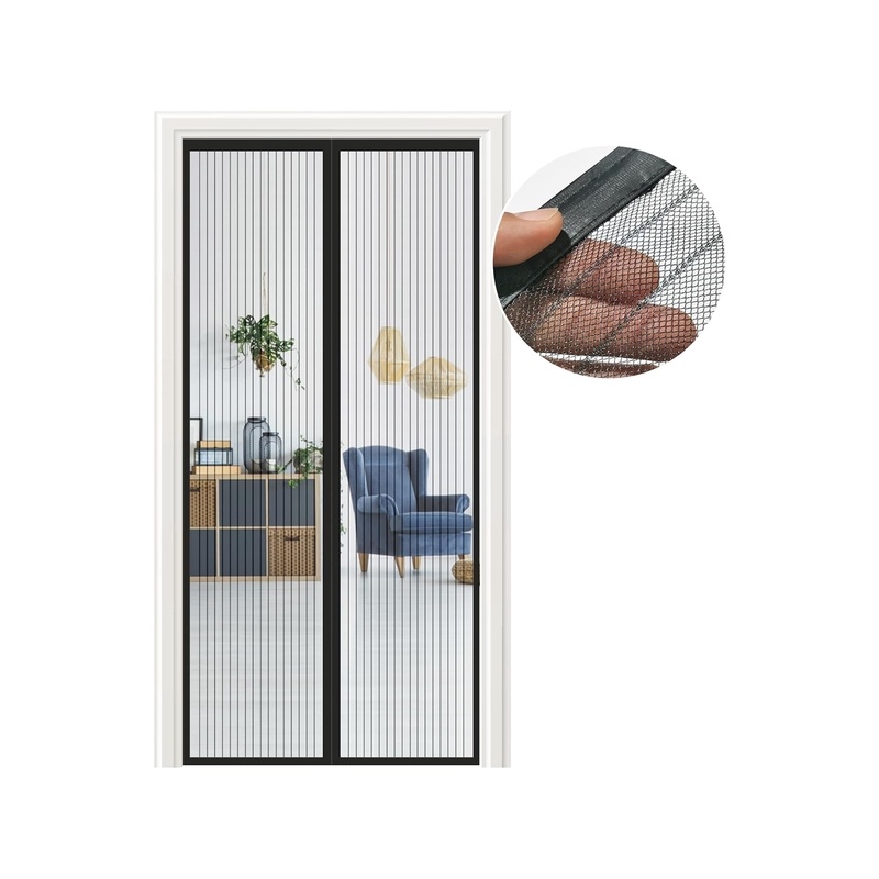 Meet Beauty Magnetinė uodų tinklo durims, 105x210 cm