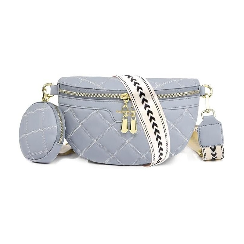 Sieviešu plecu soma Yeria, zila