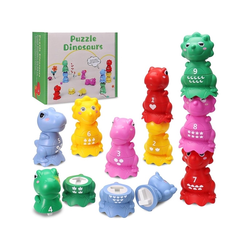 Montessori rotaļlietas smalko motoriku attīstīšanai Jiosdo Dinosaurs