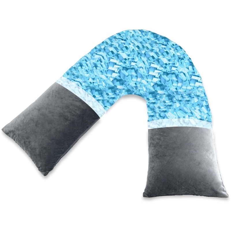 AWESLING Sleeping Pillow, 76x30 cm, grey