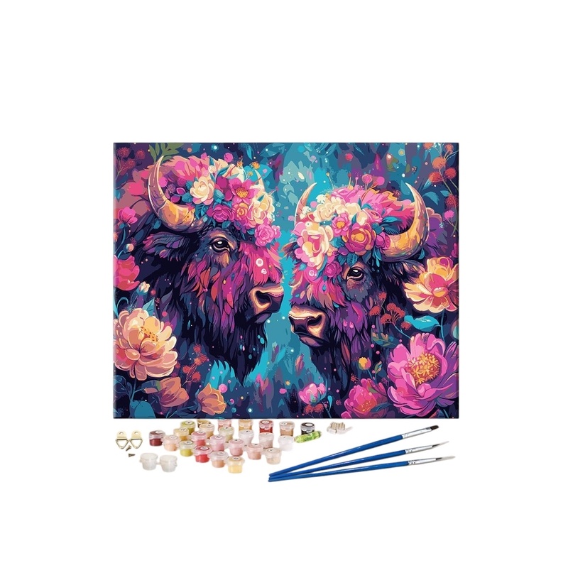 ZOZHI Paint by Numbers (Bison)