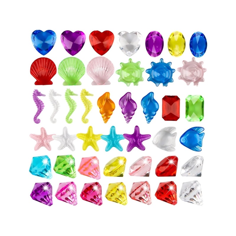 Akone baseina rotaļlietas, rotaslietas, 62 gab.