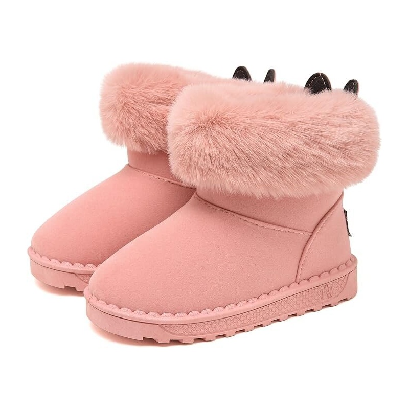 Smajong žieminiai batai mergaitėms, rožiniai 33EU