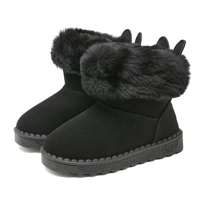 Bērnu ziemas zābaki SMajong, melni 36EU