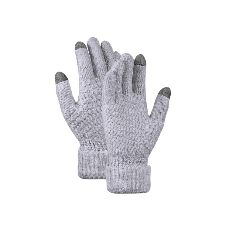 Toulifly winter knitted Touchscreen gloves, 2 pairs