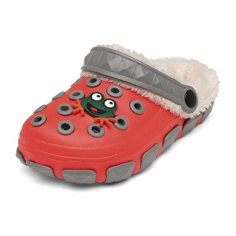 Lasten puukengät SmaJong, punainen 25EU