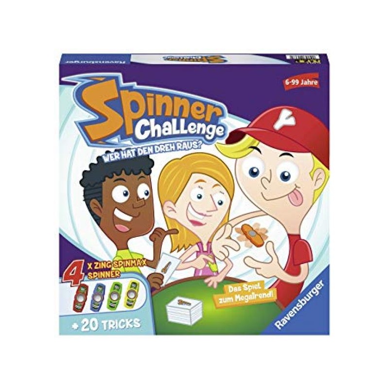 Ravensburger "Spinner Challenge" Spinneri trikimäng Ravensburger Spinneri Väljakutse