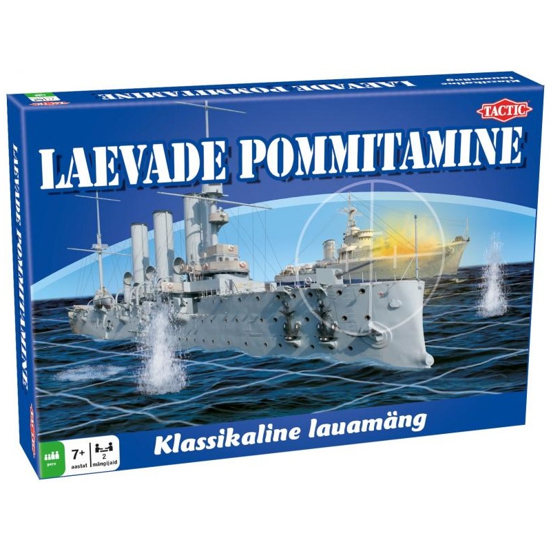 Tactic lauamäng Laevade pommitamine