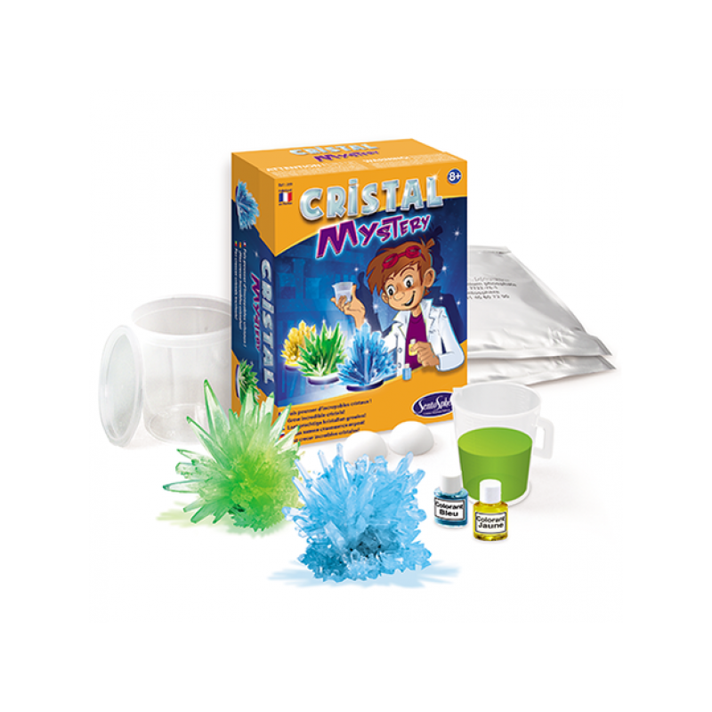 "Cristal Mystery" Your first chemical workshop