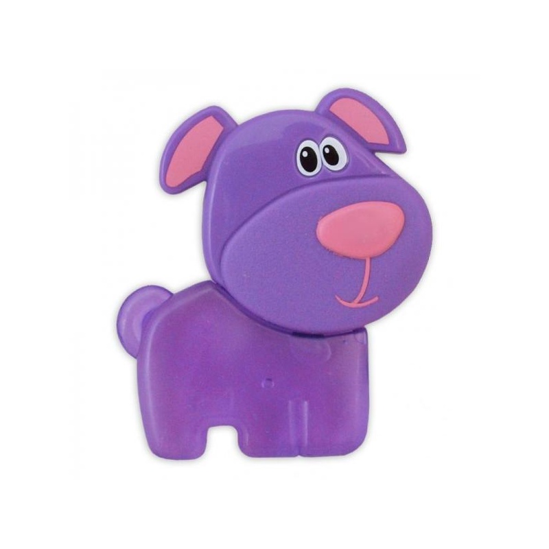 Gel teether "Violet dog"