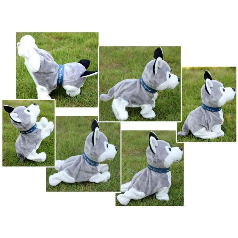 Interaktiivne pehme koer Husky 