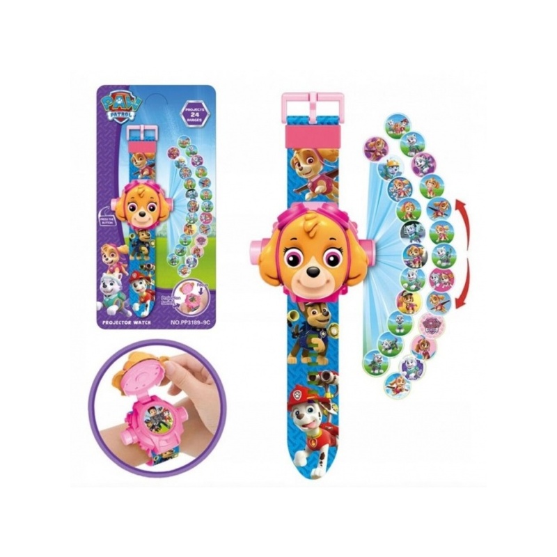 Lapsikello projektorilla Paw Patrol Milando B3