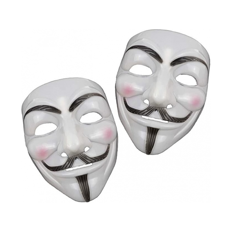 Naamio Vendetta, 2 kpl Halloween-juhliin VANVENE Anonymouses