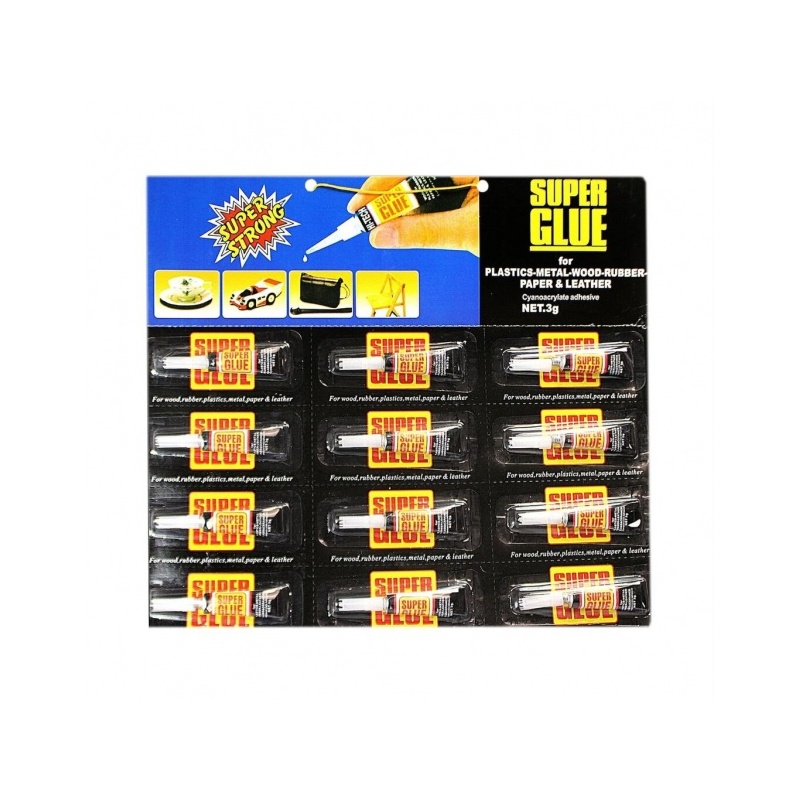 Superliima Power Glue 12tk X 3g XJ-8882