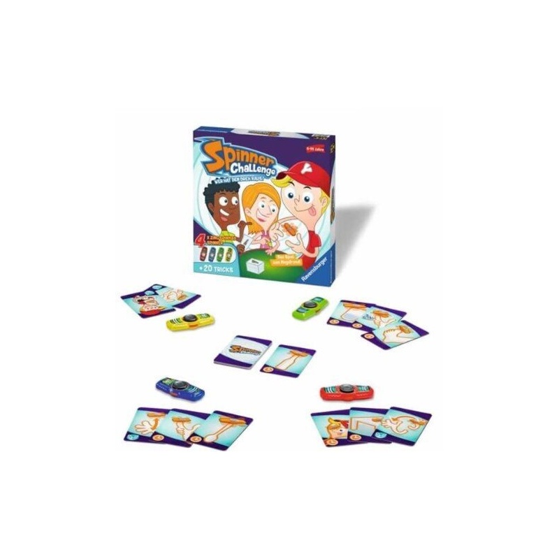 Ravensburger "Spinner Challenge" 4tk spinner kit, temppuja