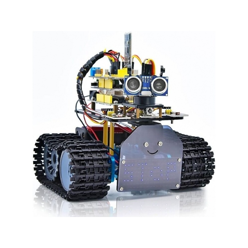 Мини-робот-танк Программируемый робот в стиле Arduino