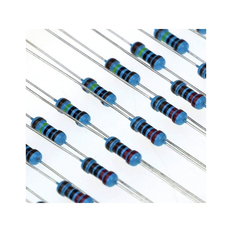 300 kpl vastuksia 1/4w 1% 10-1M Ohm