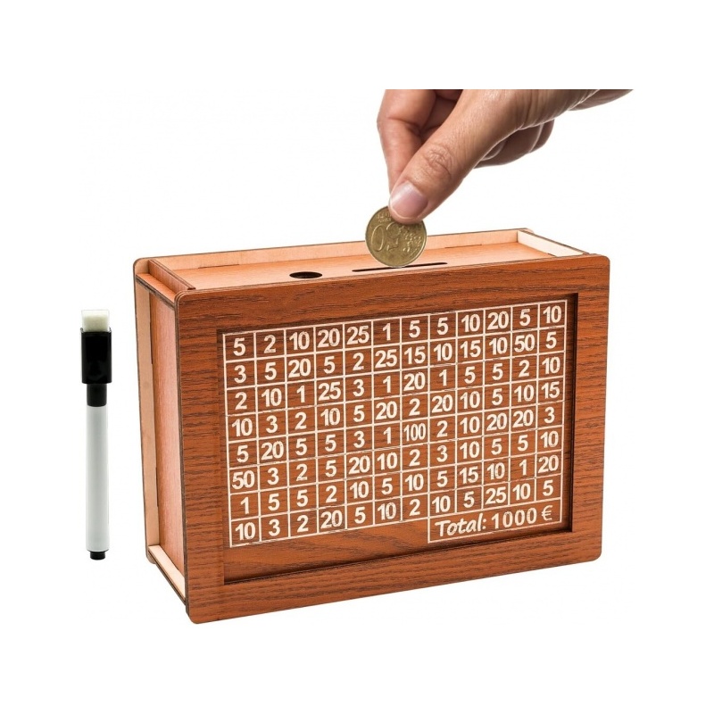 Puinen säästöpossu Berlet