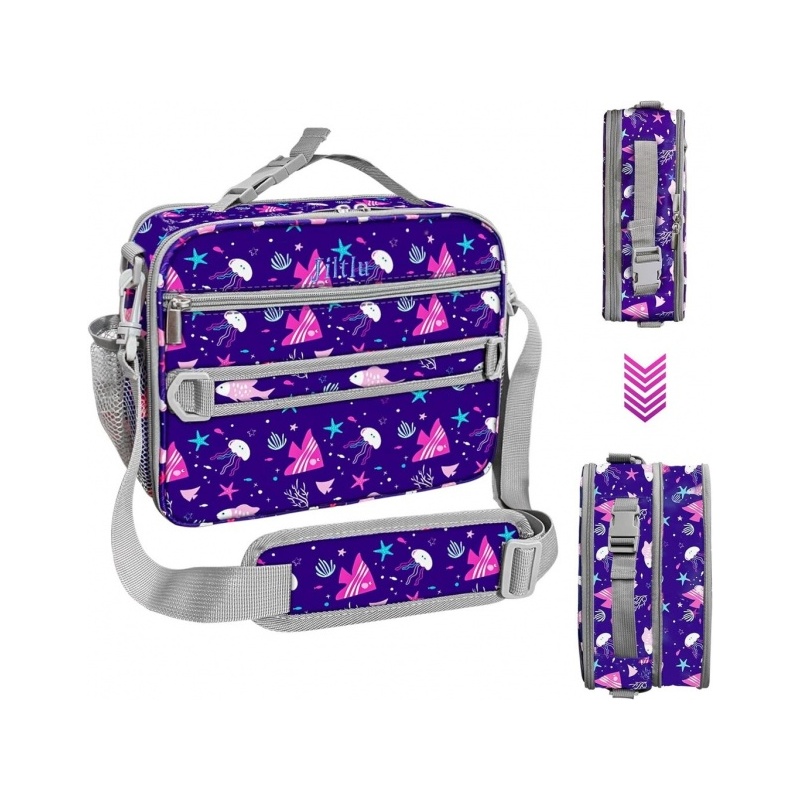Lasten lämpölounaspussi Jiltlu, violetti