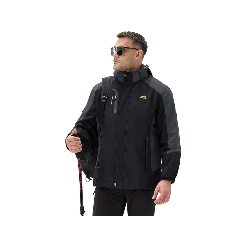 MAGCOMSEN miesten takki, musta, M