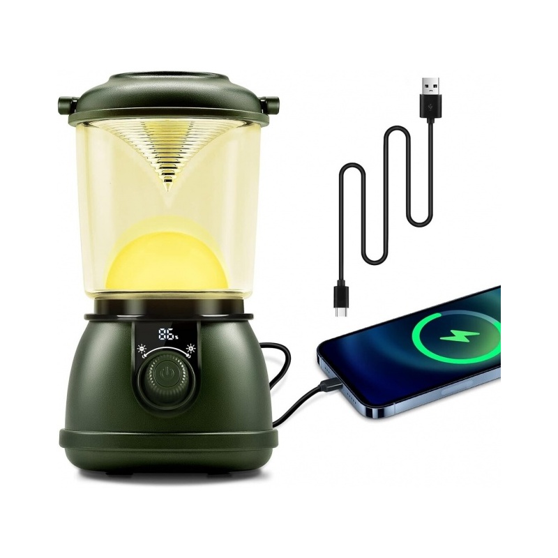 Yonktoo Y65 LED-vaelluslyhty, 5200 mAh