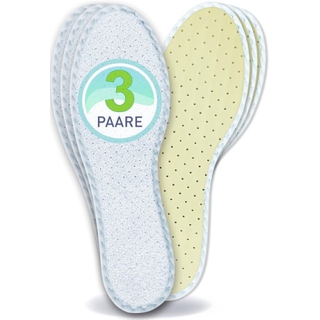 Jalatsite sisetallad Yogamedic 47 EU (3 paari)