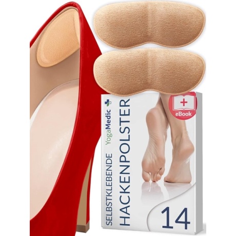 Kaitsevad kannapadjad Yogamedic, 14 tk