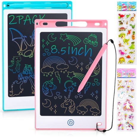 Auney AY045, LCD drawing board, 8.5 inches, stickers 2 pcs