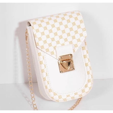 Väike õlakott naistele Loopsee, valge