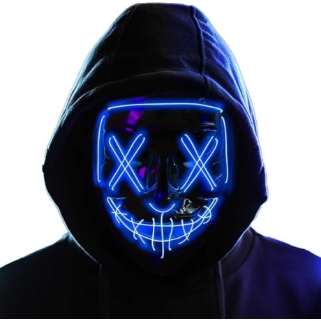 Daikoye LED Helovīna maska