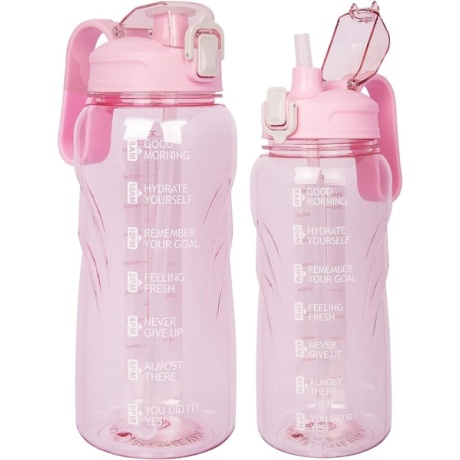 Justfwater vesipullo pillillä, 2 l