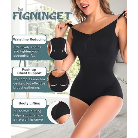 Figninget naisten muotoileva body 2XL