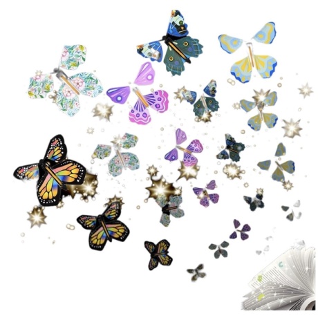 Drugeliai Herefun, 10 vnt