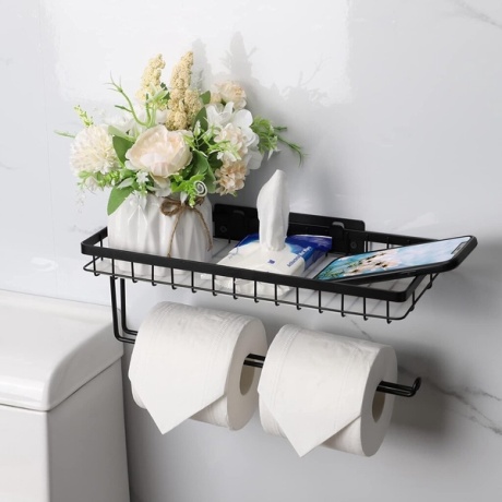 LKKL popierinių rankšluosčių laikiklis su lentyna, 1 vnt.