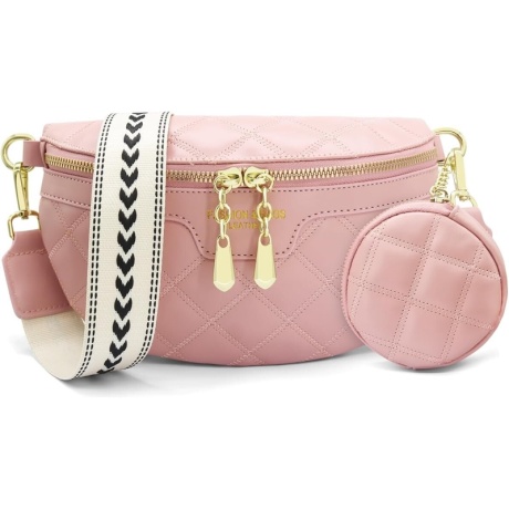 Õlakott naistele Yeria, roosa