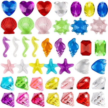 Akone baseina rotaļlietas, rotaslietas, 62 gab.