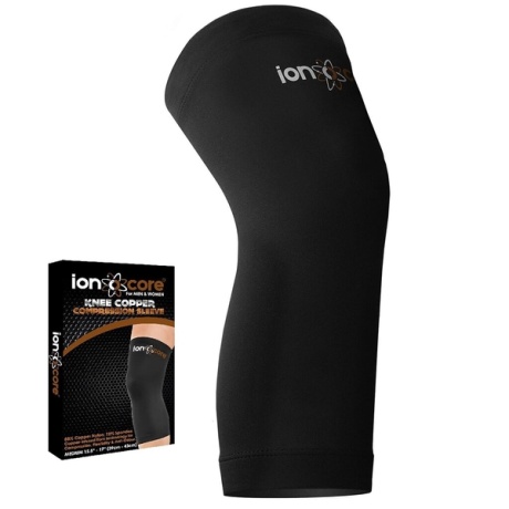 Ceļgalu stiprinājums Ionocore, melns