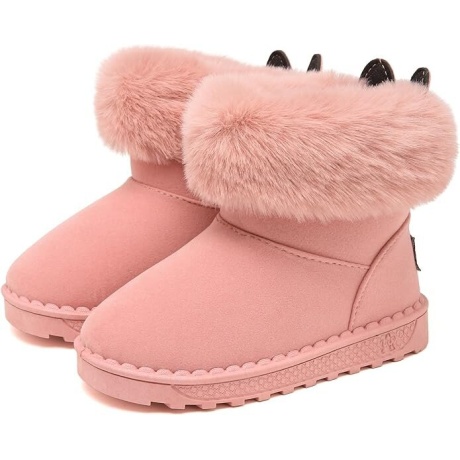 Bērnu ziemas zābaki SMajong, rozā 33EU