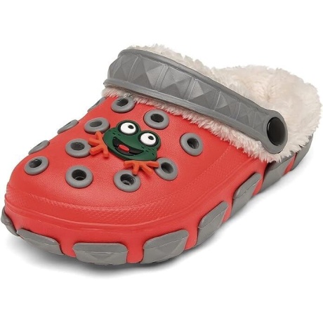 Lasten puukengät SmaJong, punainen 25EU