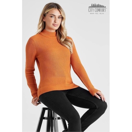 Sieviešu džemperis CityComfort, oranžs S
