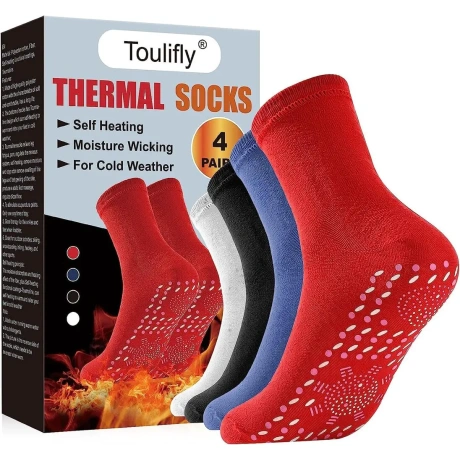 Toulifly Termozeķes ar magnētisko turmalīnu, 4gab.