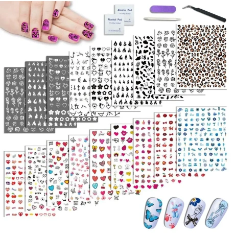 Basifa nagu uzlīmes, 18 loksnes